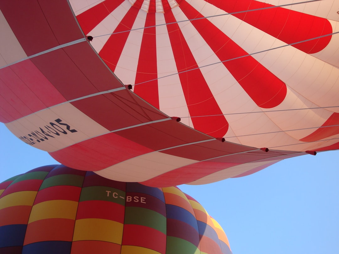 multicolored hot air balloons